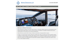 Desktop Screenshot of marineelectronicsuk.com